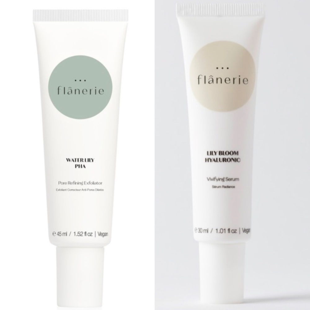 Flanerie Vivifying Serum & Pore Refining Exfoliator
